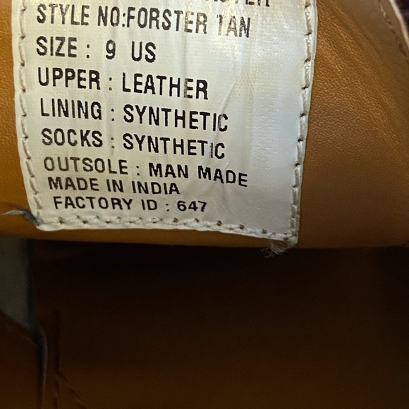 Steve Madden Leather Dress Shoes Mens size 9 - Picture 5 of 5